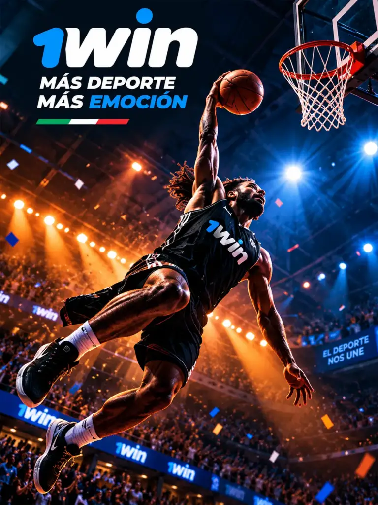 Ilustración de deportes de 1win para México