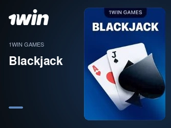 Ilustración de blackjack de 1win para México
